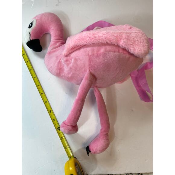 Flamingo Stuffed Animal Purse - Picture 5 of 12